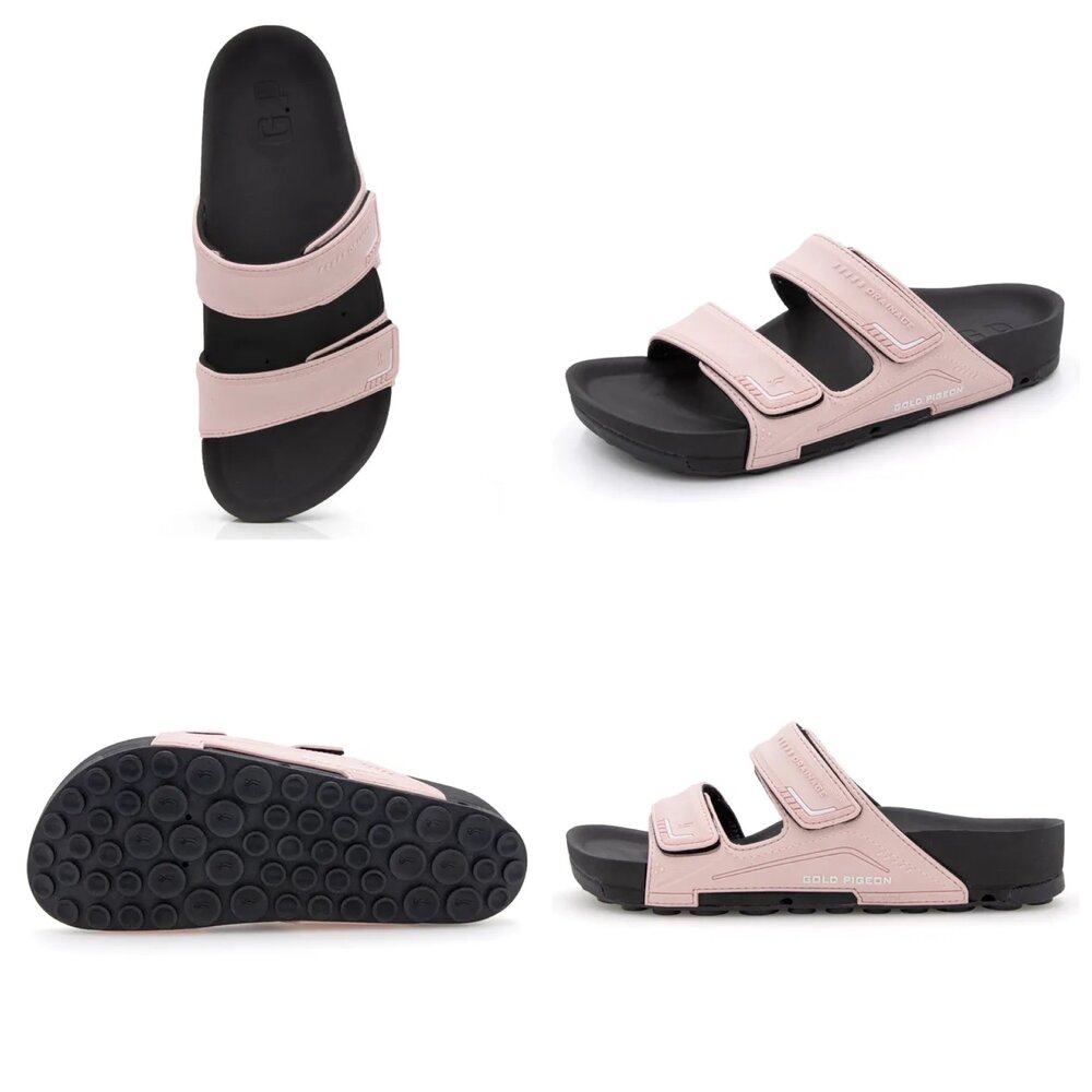 GP 男生女生拖鞋 防水防滑 運動休閒拖鞋 足弓 黑色藍色 G5645M G3745M 拖鞋-圖片-5