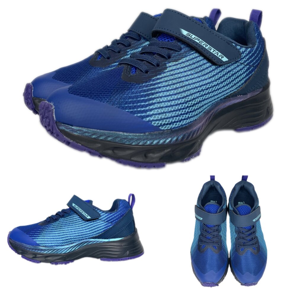 Moonstar 大童運動鞋 競速鞋 男童球鞋 防水 19-24.5號 3E 2E 月星-圖片-4