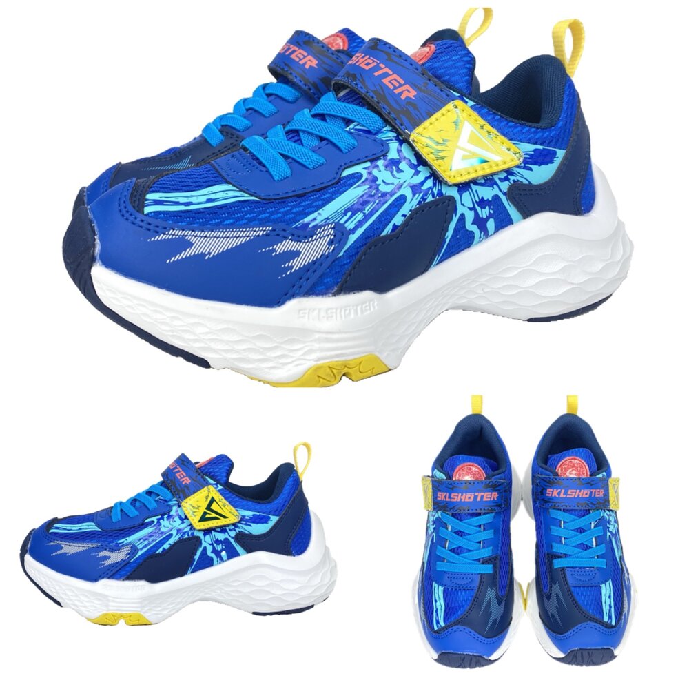 Moonstar 大童運動鞋 競速鞋 男童球鞋 防水 19-24.5號 3E 2E 月星-圖片-6