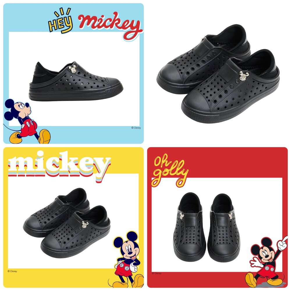 迪士尼 洞洞鞋 兒童休閒鞋 親子鞋 🔥正品授權🔥 台灣製 男童女童 女生水鞋-圖片-1