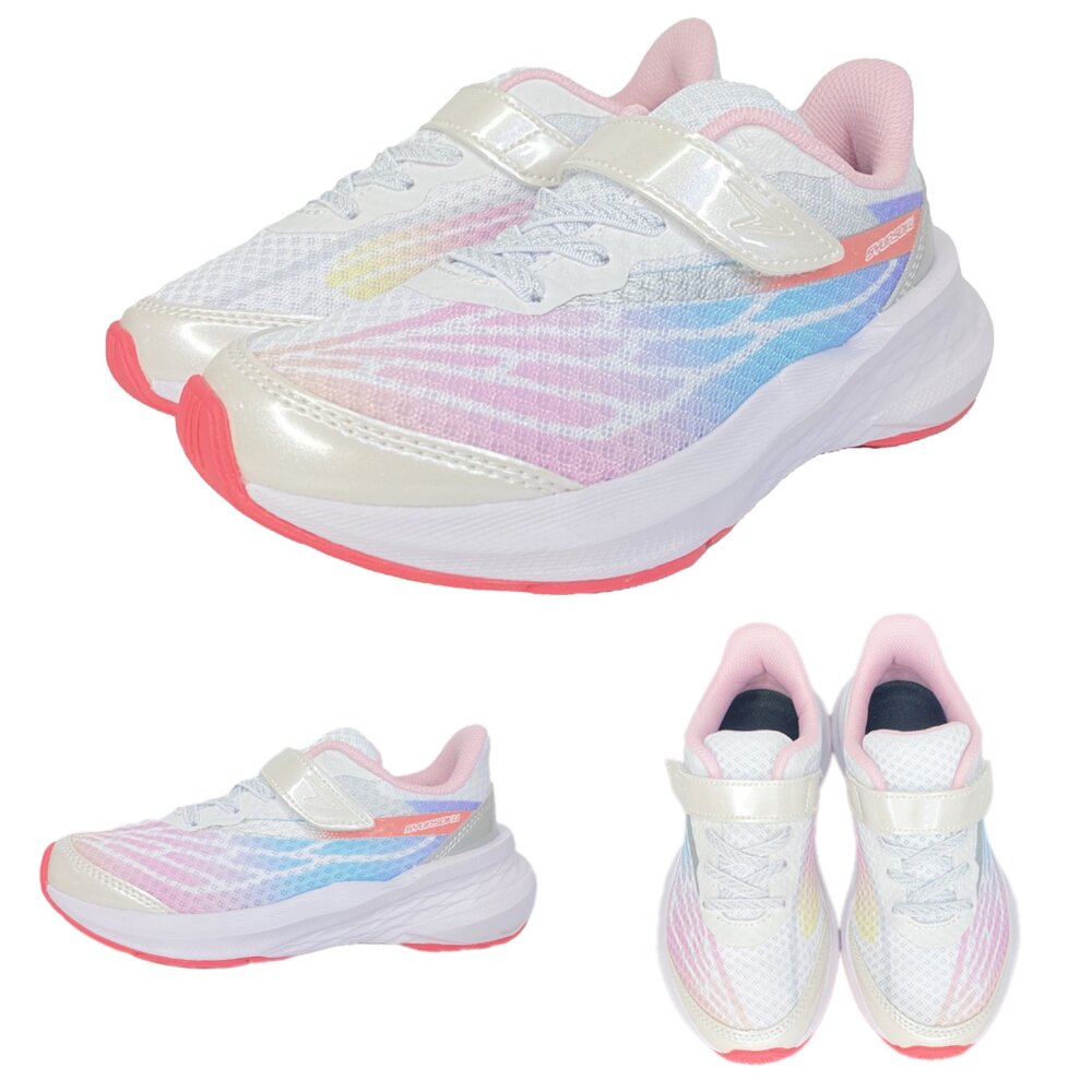 瞬足 女童運動鞋 防水 機能鞋 3E 大童 球鞋 矯正鞋 18-25號-圖片-6