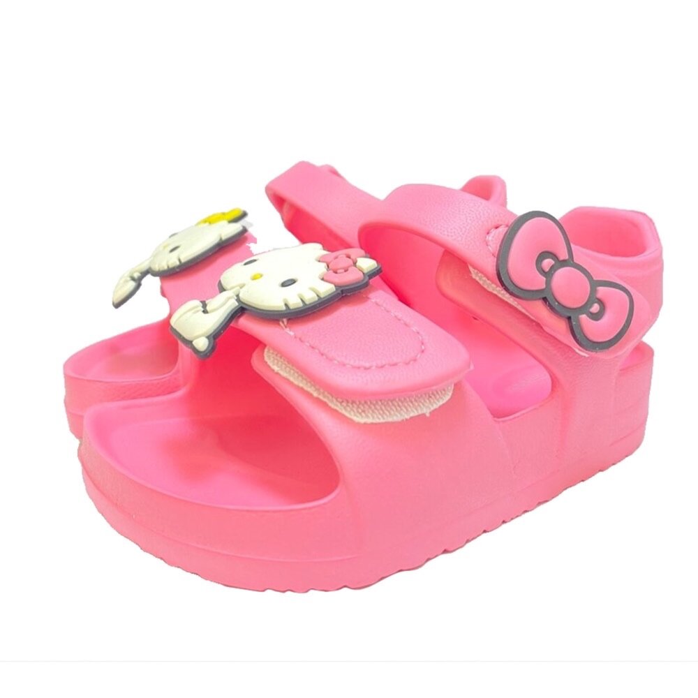 酷洛米 兒童涼鞋 超級飛俠 美樂蒂 男童女童 玩水休閒運動輕量 凱蒂貓 冰雪奇緣 美樂蒂 維尼 米奇 米妮 台灣製嬰兒涼-圖片-3