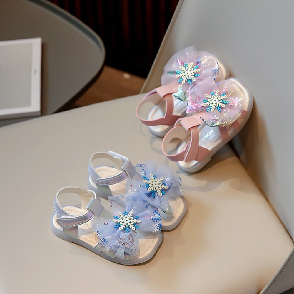 女童涼鞋 拖鞋 🔥台灣現貨🔥 冰雪奇緣 兒童-圖片-1