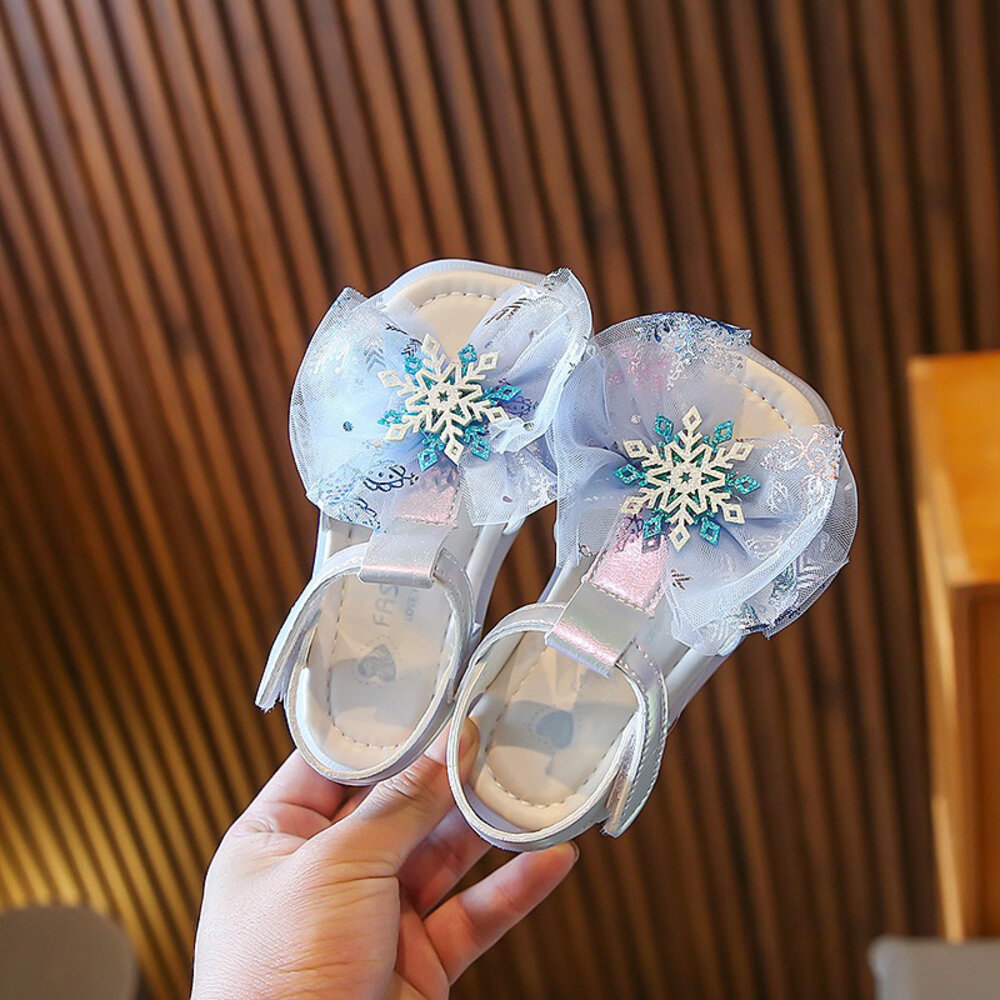 女童涼鞋 拖鞋 🔥台灣現貨🔥 冰雪奇緣 兒童-圖片-3