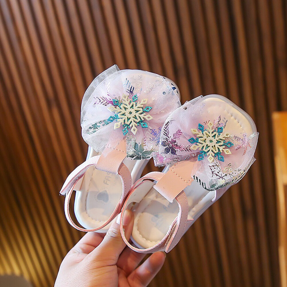 女童涼鞋 拖鞋 🔥台灣現貨🔥 冰雪奇緣 兒童-圖片-4