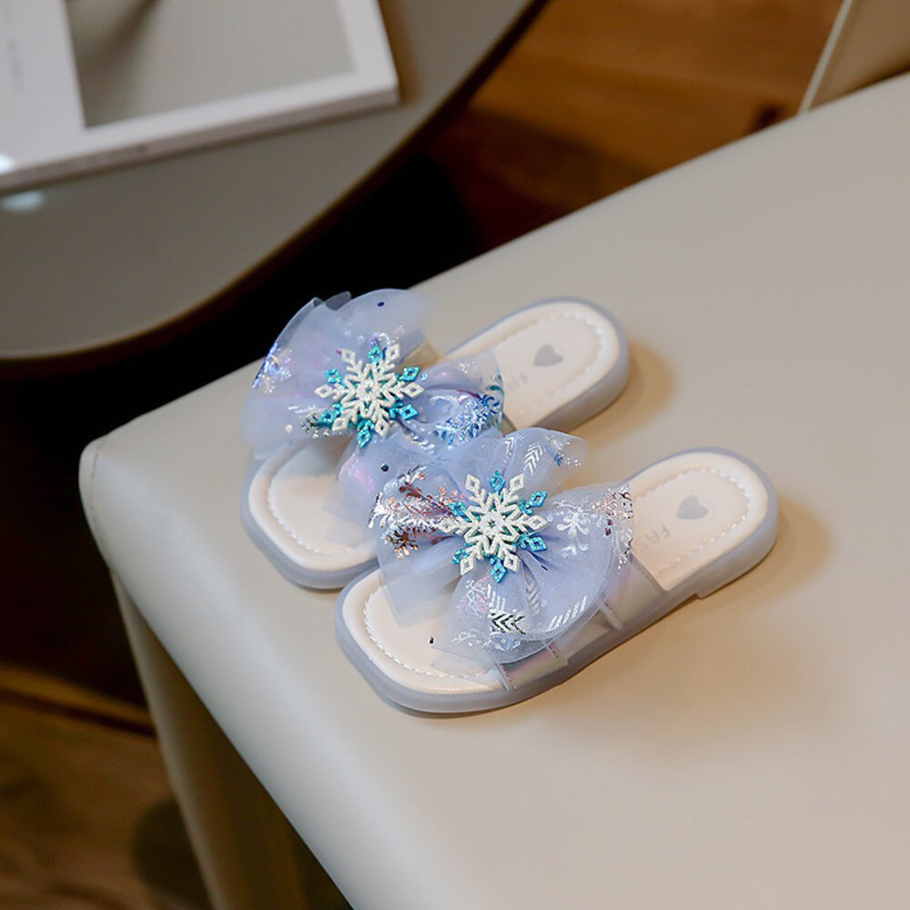 女童涼鞋 拖鞋 🔥台灣現貨🔥 冰雪奇緣 兒童-圖片-7