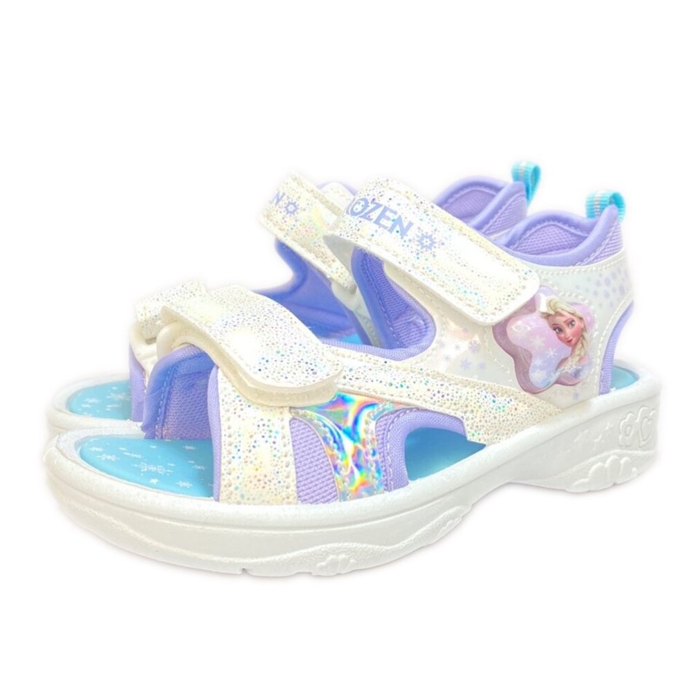 冰雪奇緣 電燈涼鞋 台灣製 女童涼鞋 蘇菲亞公主 童鞋 艾莎 安娜 新款-圖片-6