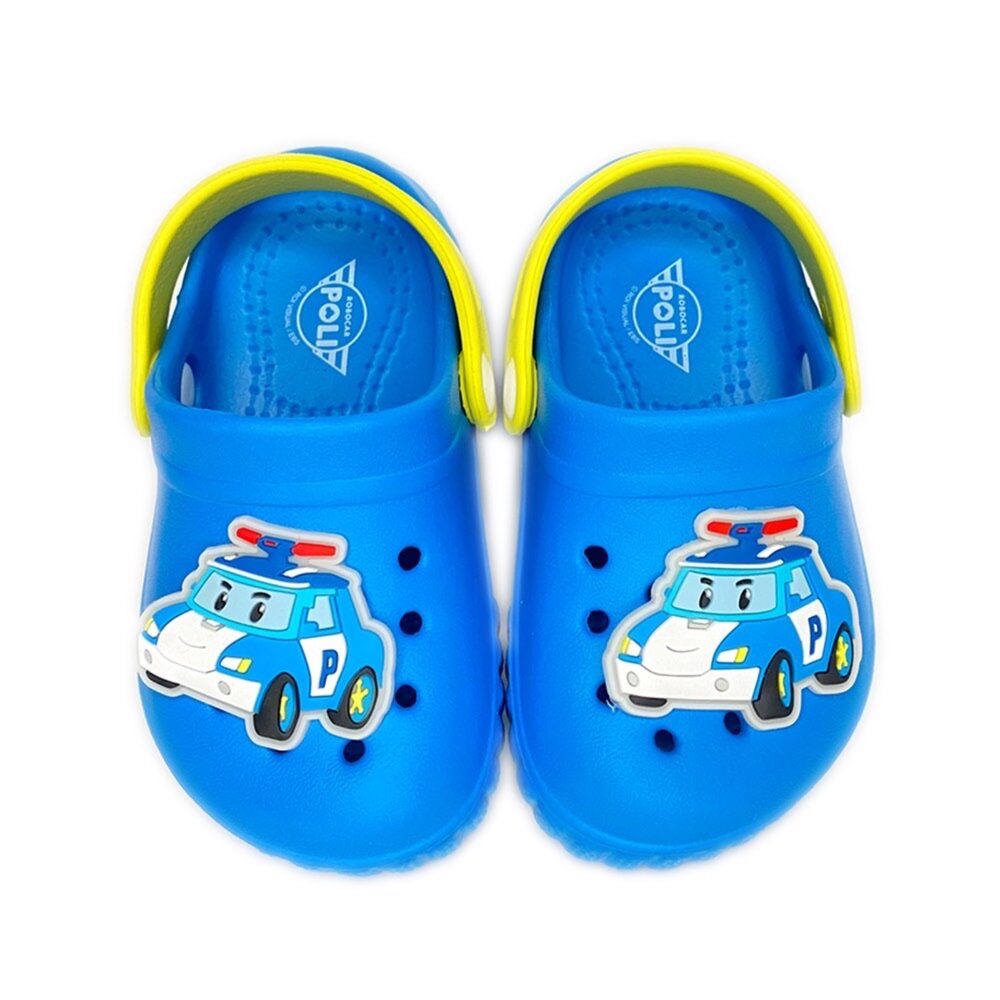 波力 電燈布希鞋 洞洞鞋 拖鞋 台灣製 羅伊 安寶 男童 女童 荷蘭拖 護趾涼鞋-圖片-2