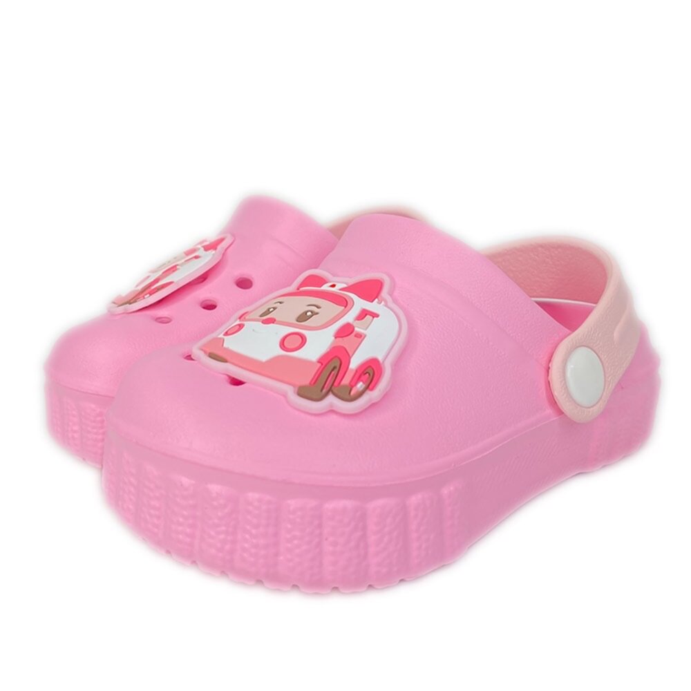 波力 電燈布希鞋 洞洞鞋 拖鞋 台灣製 羅伊 安寶 男童 女童 荷蘭拖 護趾涼鞋-圖片-3