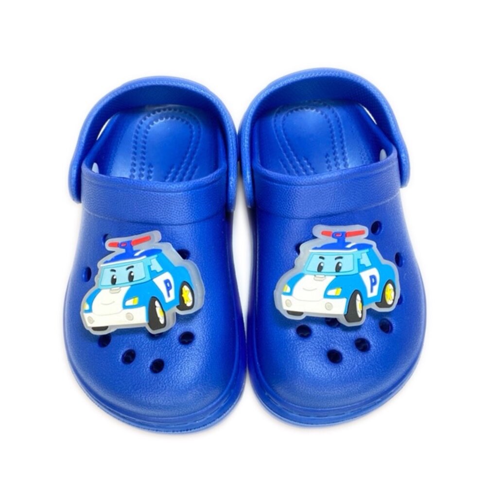 波力 電燈布希鞋 洞洞鞋 拖鞋 台灣製 羅伊 安寶 男童 女童 荷蘭拖 護趾涼鞋-圖片-6