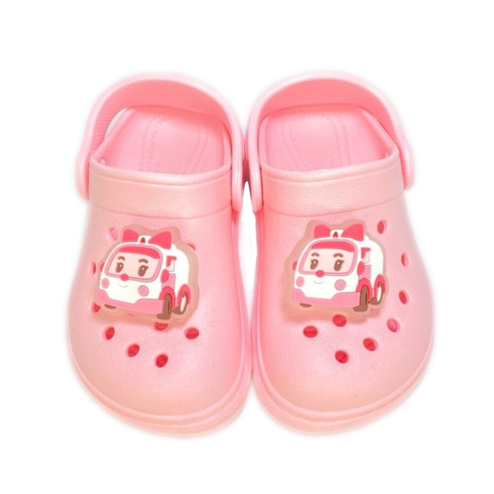 波力 電燈布希鞋 洞洞鞋 拖鞋 台灣製 羅伊 安寶 男童 女童 荷蘭拖 護趾涼鞋-圖片-9