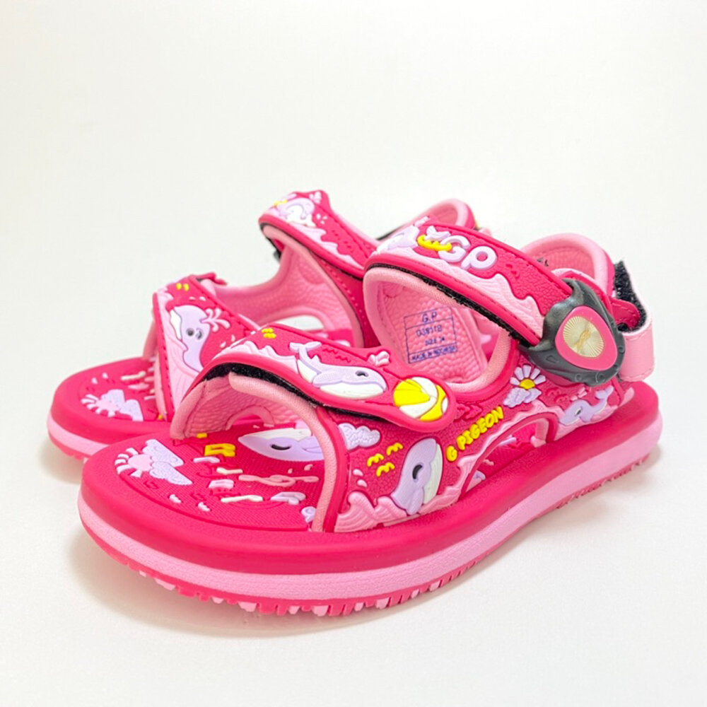 GP 男童女童運動涼鞋 🔥現打九折🔥 新款鯨魚 24-30號 小童 玩水 涼拖鞋 G3811B-圖片-4