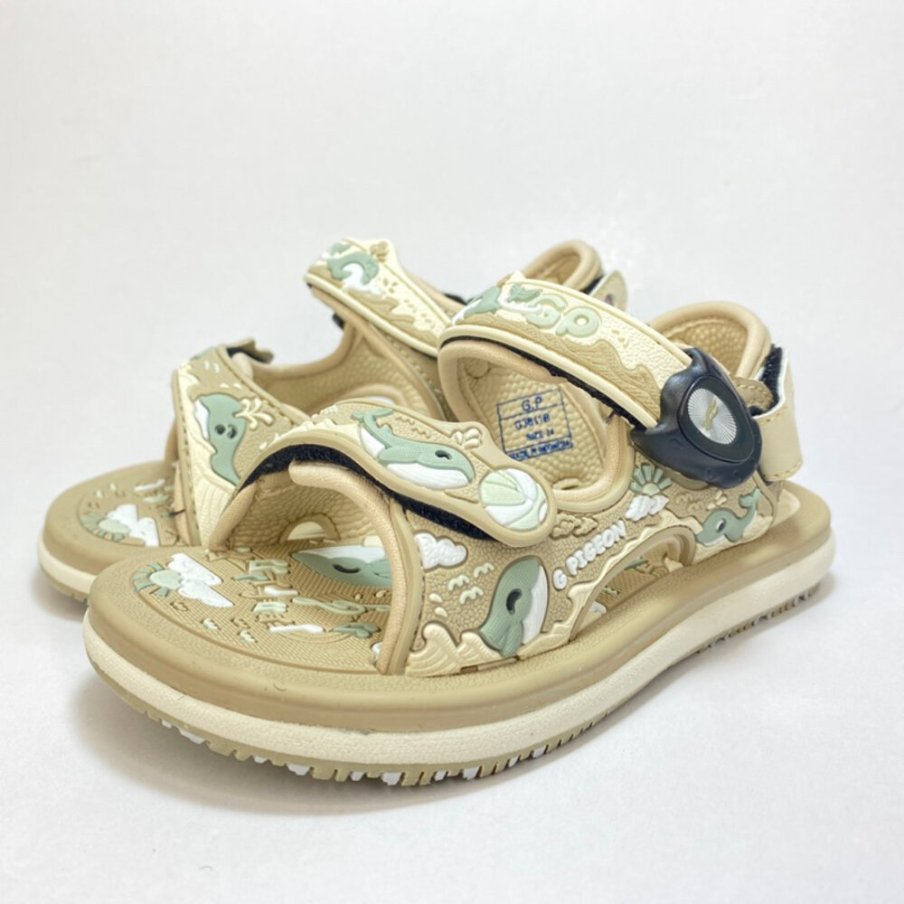 GP 男童女童運動涼鞋 🔥現打九折🔥 新款鯨魚 24-30號 小童 玩水 涼拖鞋 G3811B-圖片-6