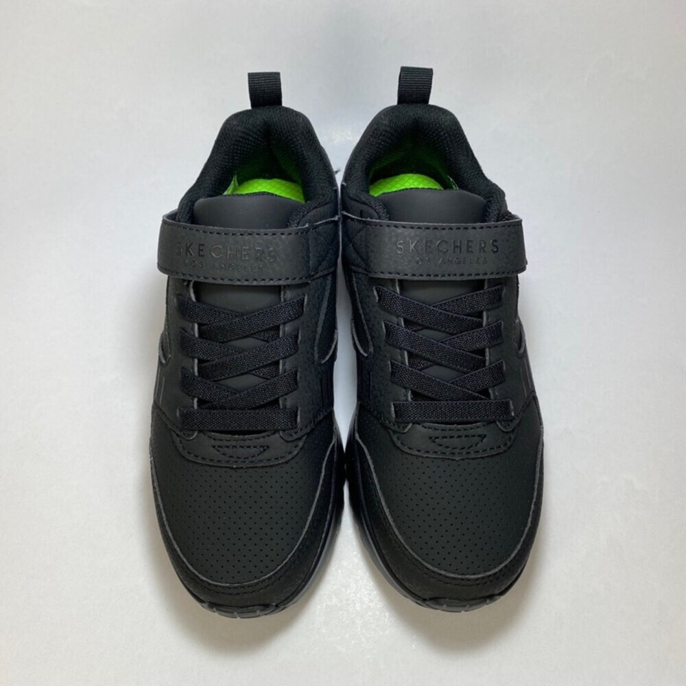 Skechers 全白全黑學生鞋 運動鞋 童鞋 可機洗 防潑水 白色 黑色 男童 女童-圖片-10