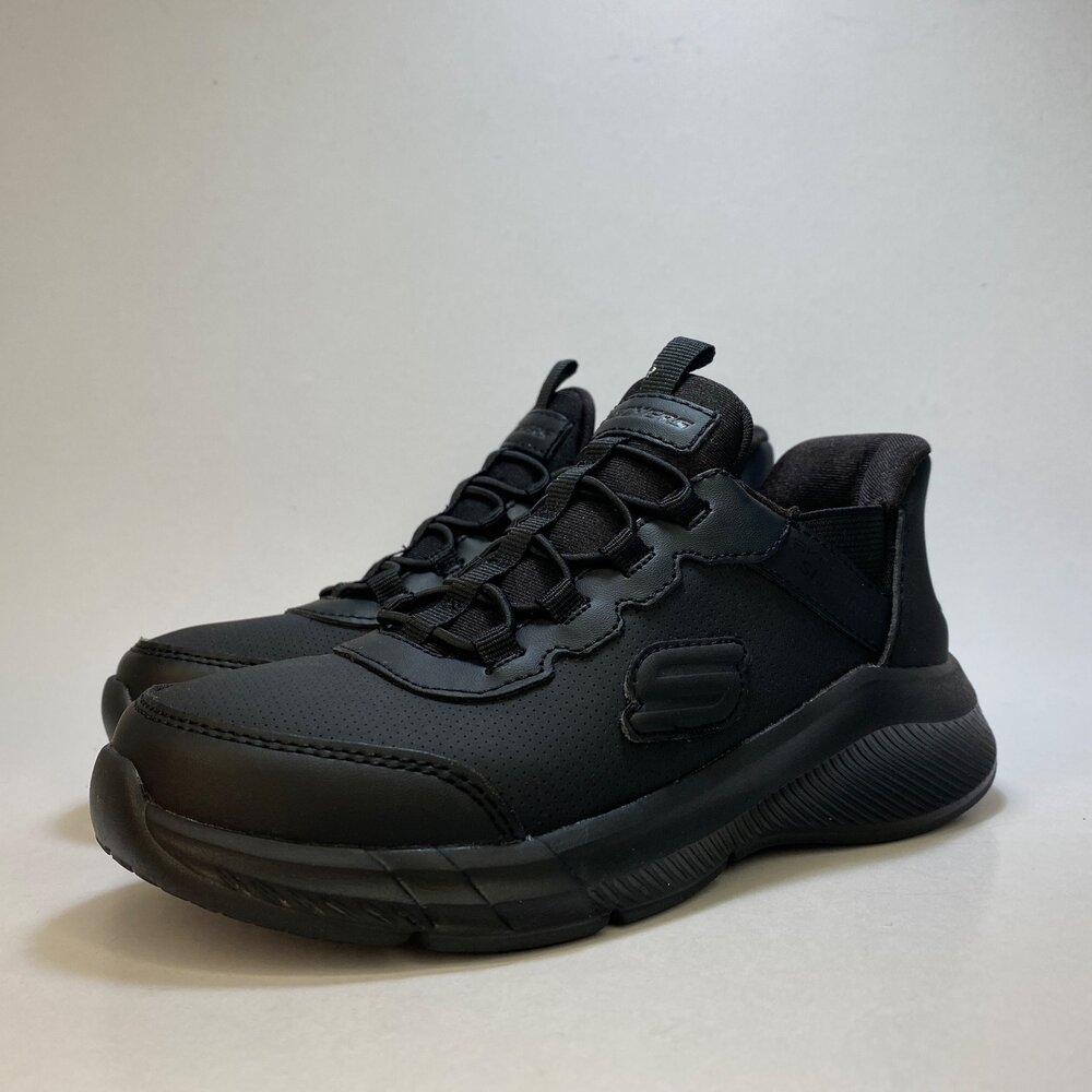 Skechers 全白全黑學生鞋 運動鞋 童鞋 可機洗 防潑水 白色 黑色 男童 女童-圖片-5