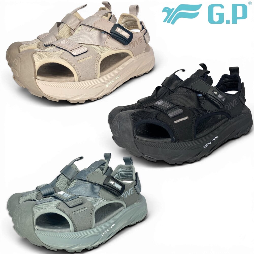 22065918284-GP 女用護趾涼鞋 運動玩水溯溪 足弓 防水 d6 35-39號 D591W G3895W