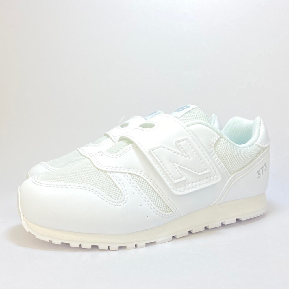 New balance 574 全白運動鞋 小白鞋 NB574 親子鞋 373 魔鬼氈 矯正鞋 YV574ERM-圖片-1
