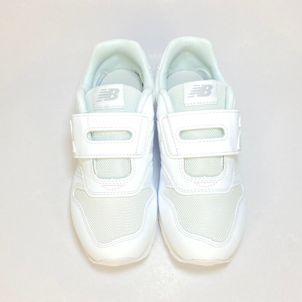 New balance 574 全白運動鞋 小白鞋 NB574 親子鞋 373 魔鬼氈 矯正鞋 YV574ERM-圖片-2