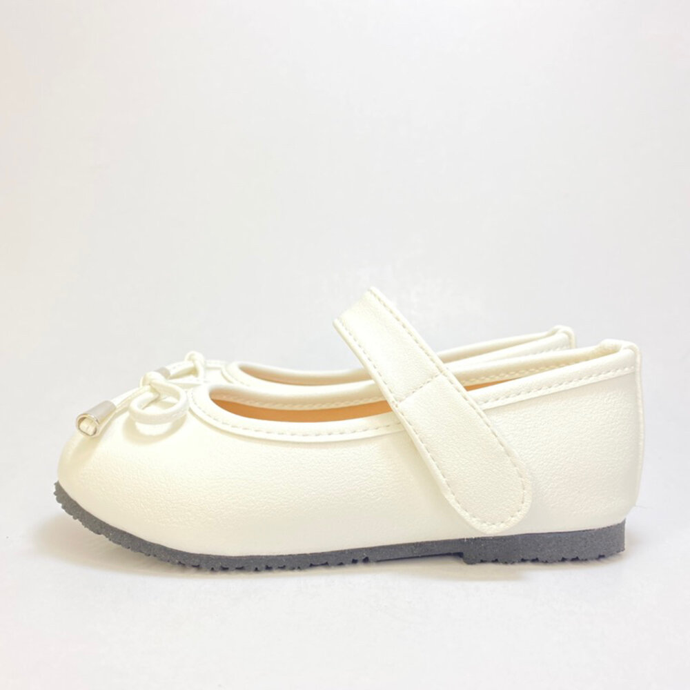 女童黑皮鞋 白皮鞋 蝴蝶結 娃娃鞋 米菲兔 學生鞋 公主鞋 平底鞋 黑色 白色 米飛兔 台灣製-圖片-7