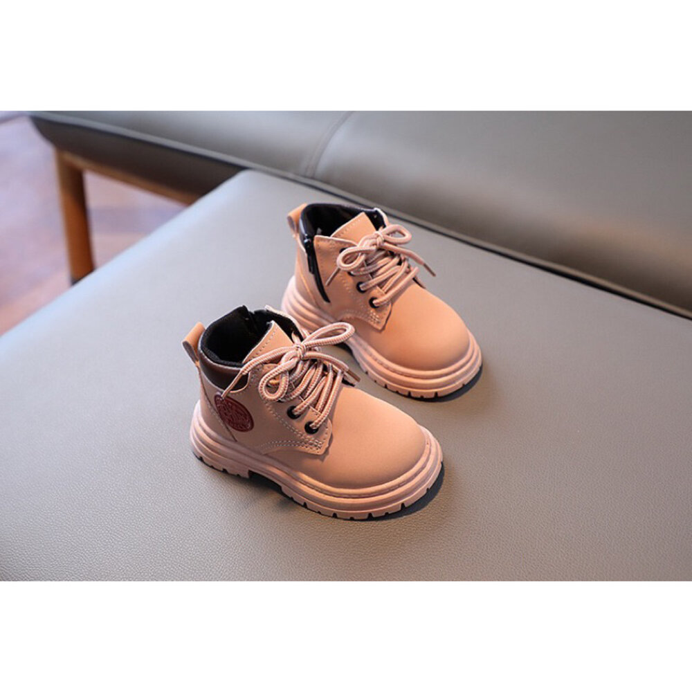 兒童靴子 防水 🔥台灣出貨🔥 男童女童 短靴 拉鍊穿脫-圖片-8