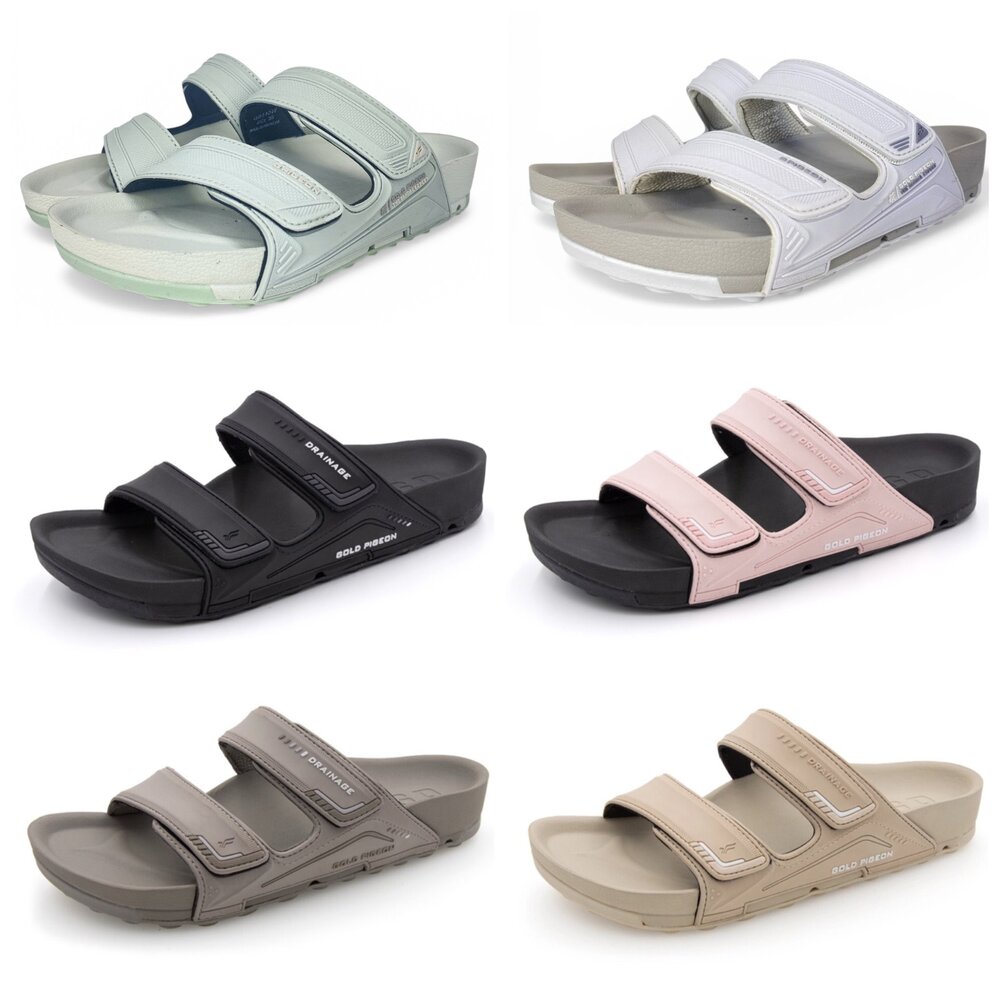 23328066700-GP 女生拖鞋 平底 防水 足弓  防滑 雙帶 運動休閒 運動 36-39號 G6145W G3753W