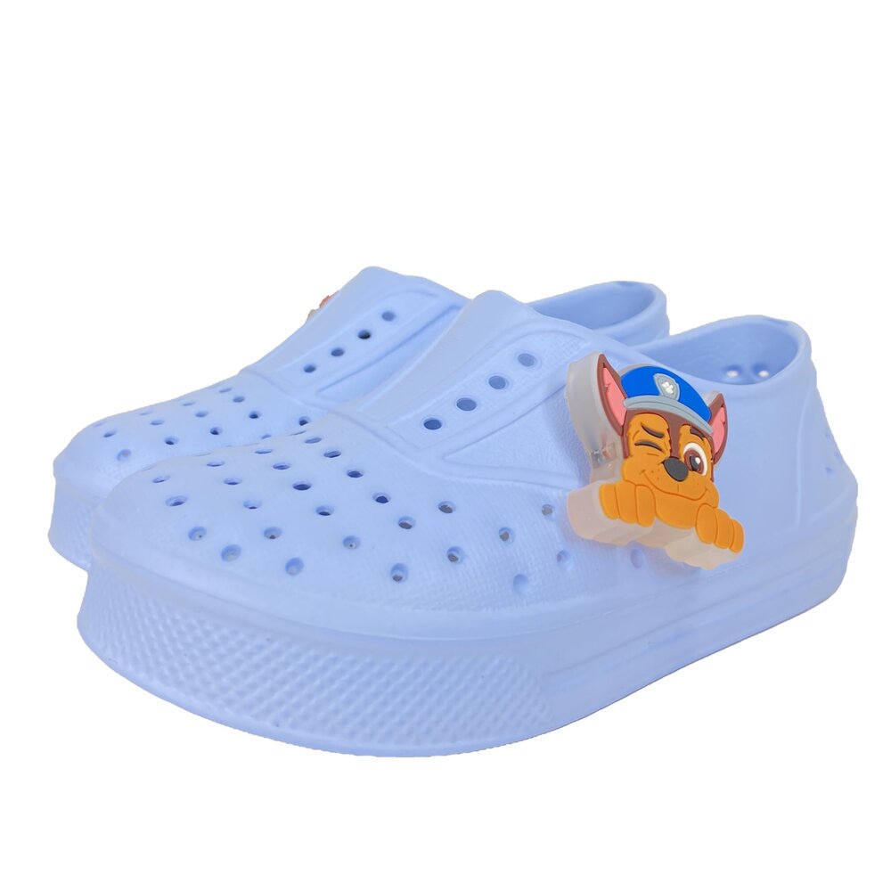 汪汪隊 台灣製 兒童洞洞鞋 雨鞋 女童 男童 16-22號 立大功 小童心鞋坊-圖片-1