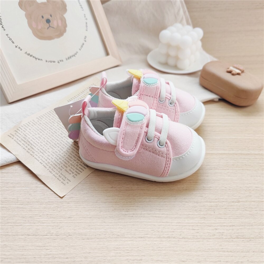 嬰兒學步鞋 寶寶鞋 新款 🔥出口日本🔥 恐龍 獨角獸 兔耳朵-圖片-2