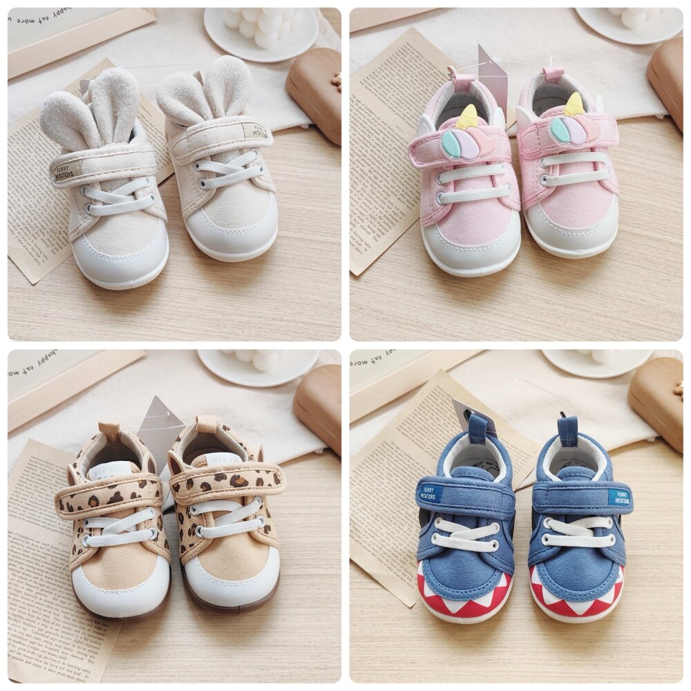 嬰兒學步鞋寶寶鞋2024新款🔥出口日本🔥恐龍獨角獸兔耳朵