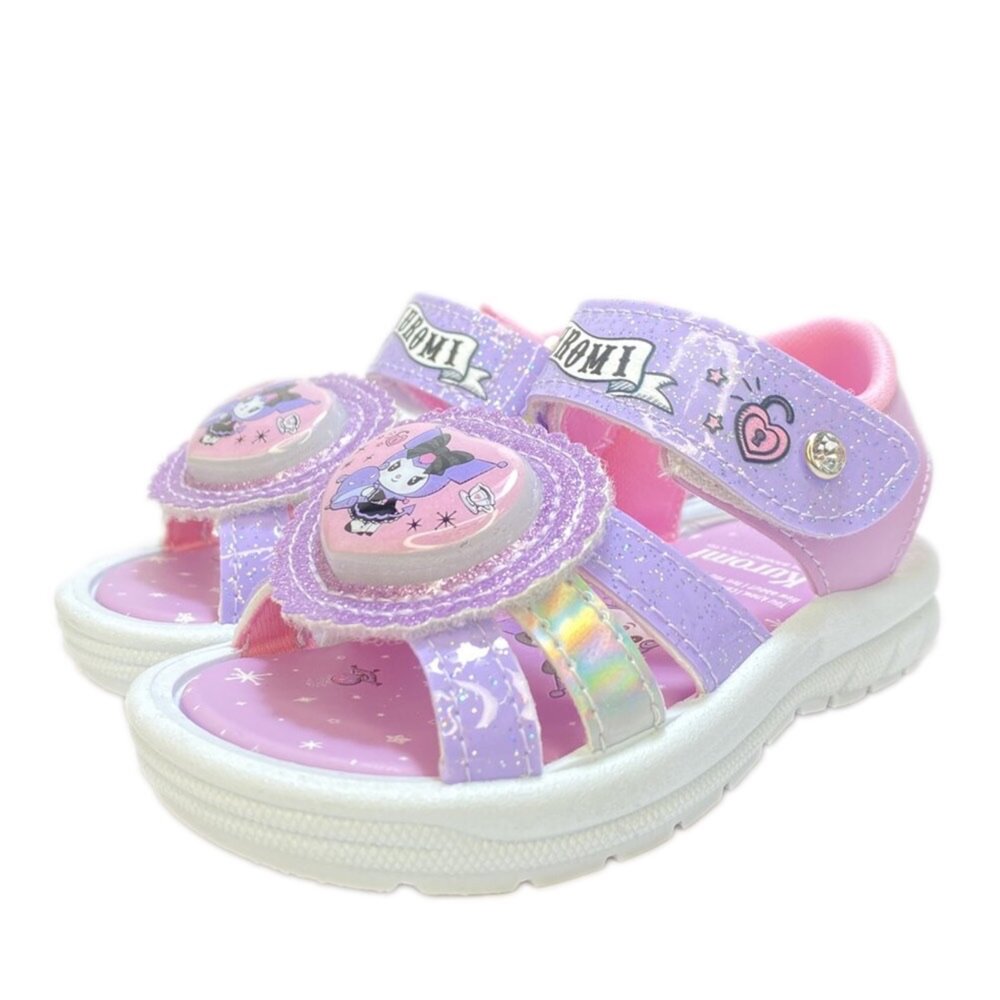 酷洛米 女童涼鞋 電燈涼鞋 童鞋 新款 台灣製 三麗鷗 14-23號-圖片-7