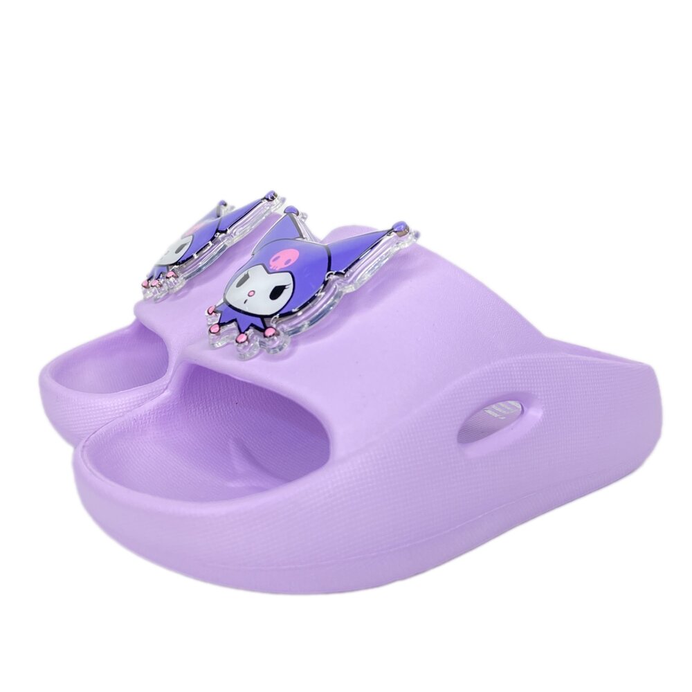 酷洛米 女童拖鞋 親子鞋 大人拖鞋 凱蒂貓 15-24號 台灣製 庫洛米-圖片-4