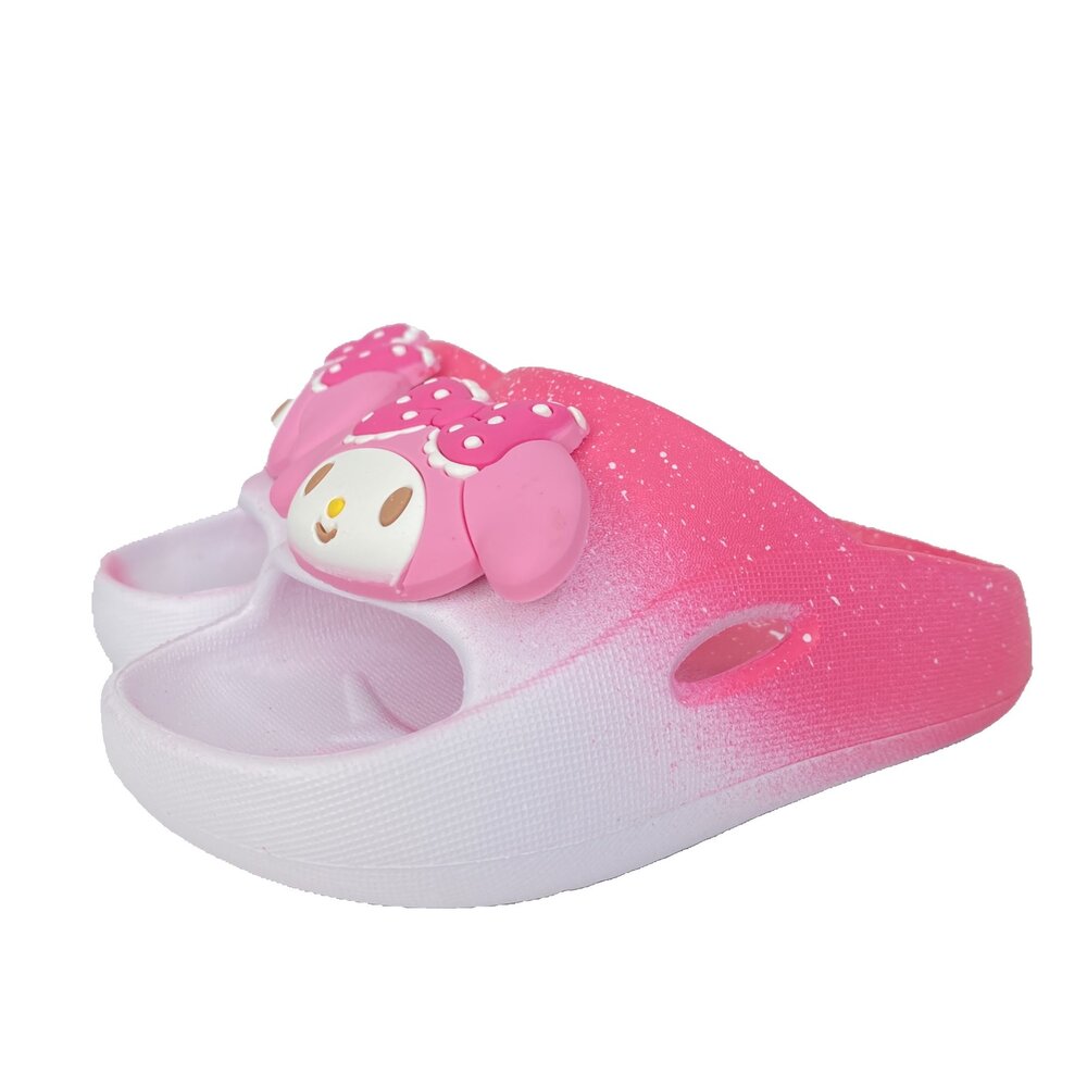 酷洛米 女童拖鞋 親子鞋 大人拖鞋 凱蒂貓 15-24號 台灣製 庫洛米-圖片-9
