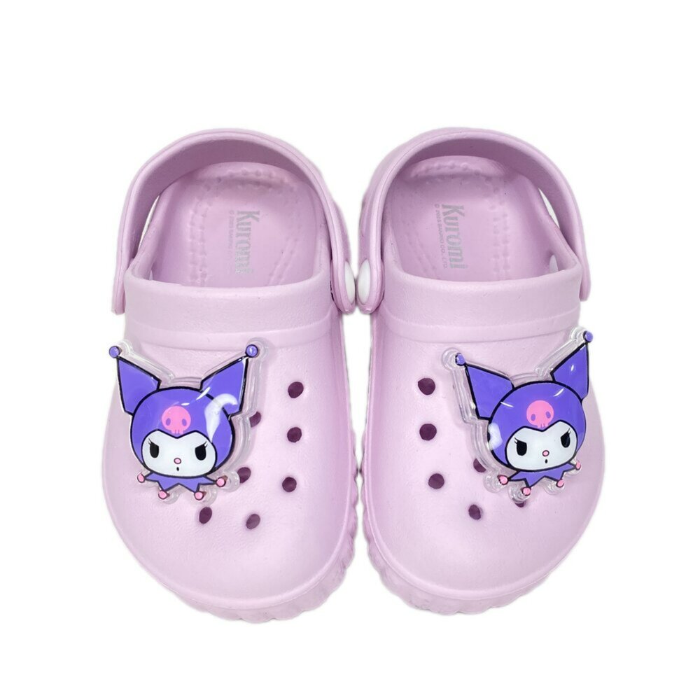 酷洛米 護趾女童拖鞋 洞洞鞋 凱蒂貓 三麗鷗 正品授權 兒童玩水拖鞋-圖片-2