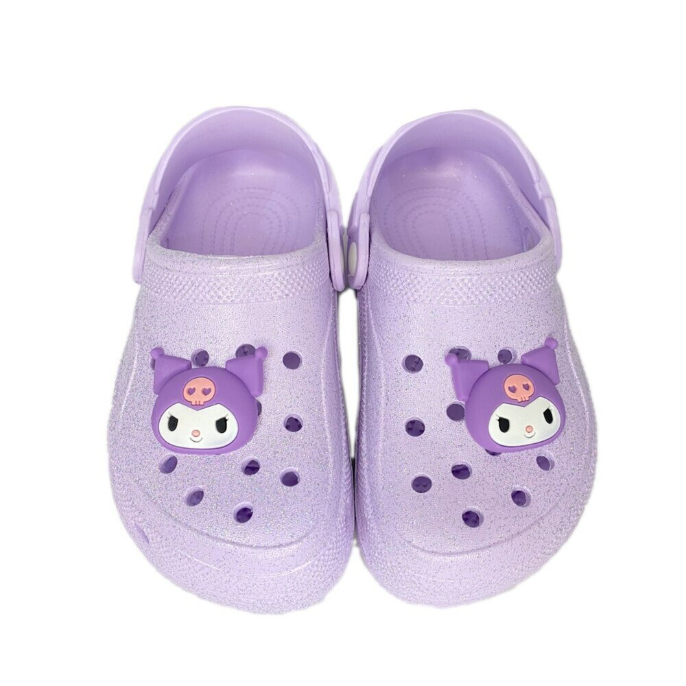 酷洛米 護趾女童拖鞋 洞洞鞋 凱蒂貓 三麗鷗 正品授權 兒童玩水拖鞋-圖片-4