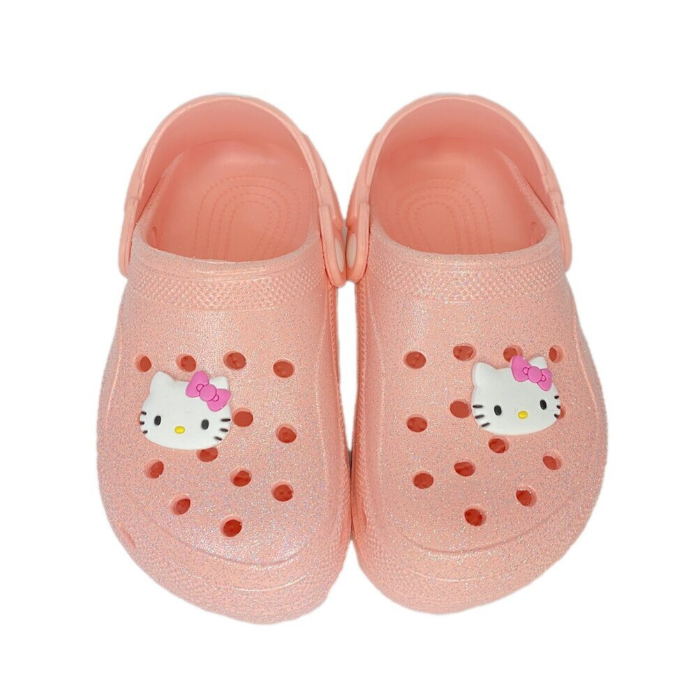 酷洛米 護趾女童拖鞋 洞洞鞋 凱蒂貓 三麗鷗 正品授權 兒童玩水拖鞋-圖片-6