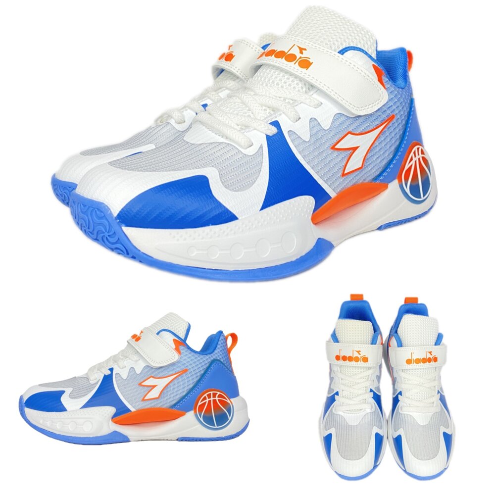 Diadora 男童籃球鞋 高筒運動鞋 童鞋 防水 23-25號 皮面-圖片-2