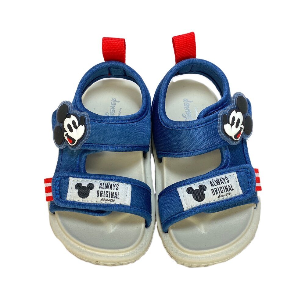 迪士尼 兒童涼鞋 男童 女童 台灣製 正品授權 米奇 麥坤 14-20號-圖片-2