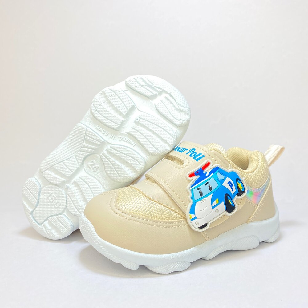 波力 男童女童運動鞋 15-19號 台灣製 安寶 休閒鞋-圖片-4