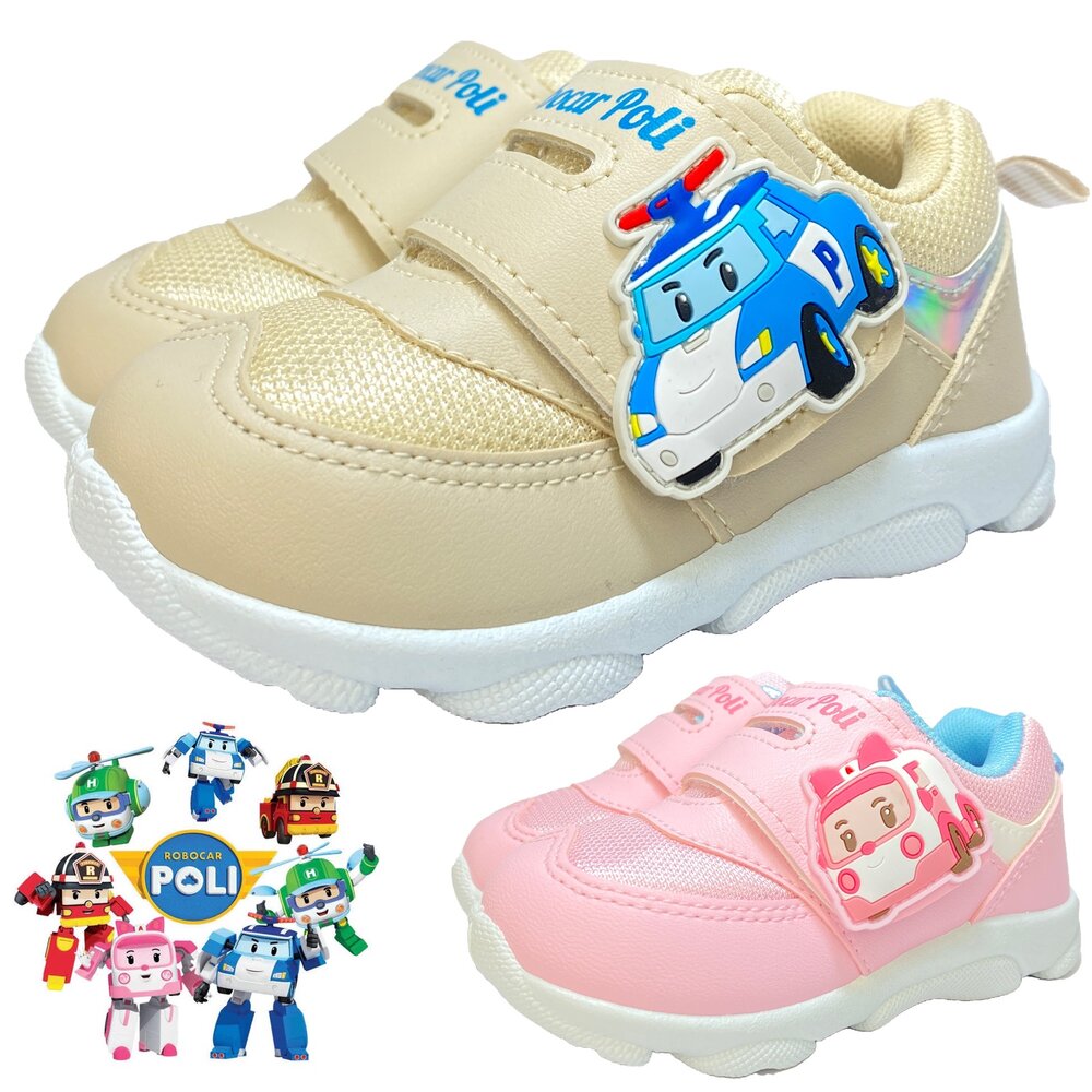 波力男童女童運動鞋15-19號台灣製安寶休閒鞋