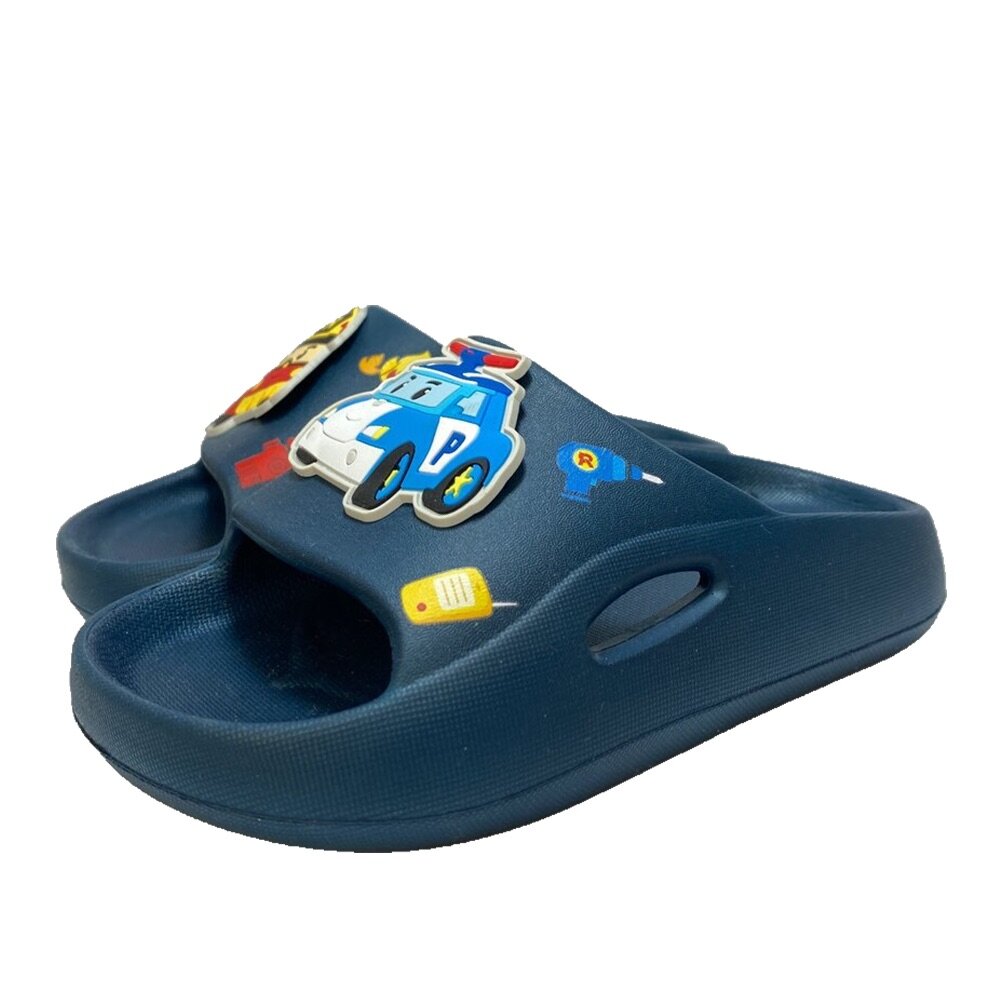 波力 兒童拖鞋 玩水 角落生物 人魚漢頓 男童女童 台灣製 15-22號 迪士尼 麥坤 美人魚-圖片-1