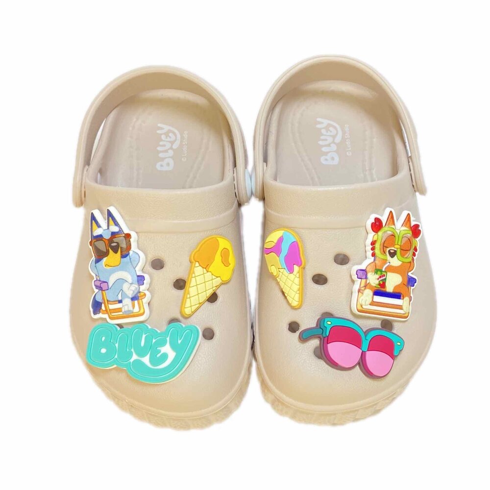 妙妙犬布麗 拖鞋 園丁鞋 兒童洞洞鞋 女童男童 台灣製 15-19號-圖片-4