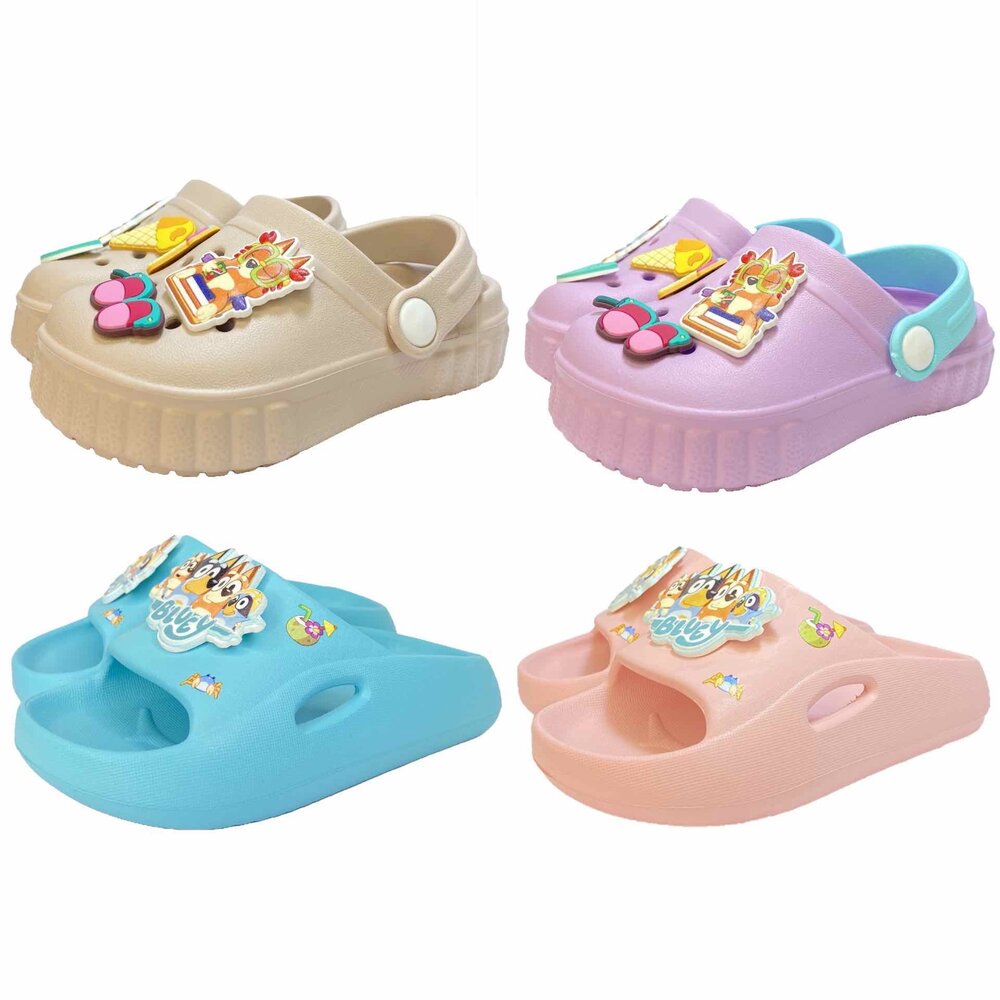 妙妙犬布麗拖鞋園丁鞋兒童洞洞鞋女童男童台灣製15-19號