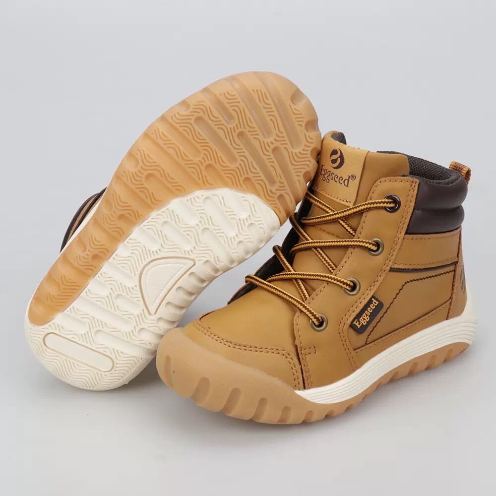 UOVO 男童女童 防水防滑靴子 童靴 登山靴 兒童 機能 皮靴 短靴-圖片-7