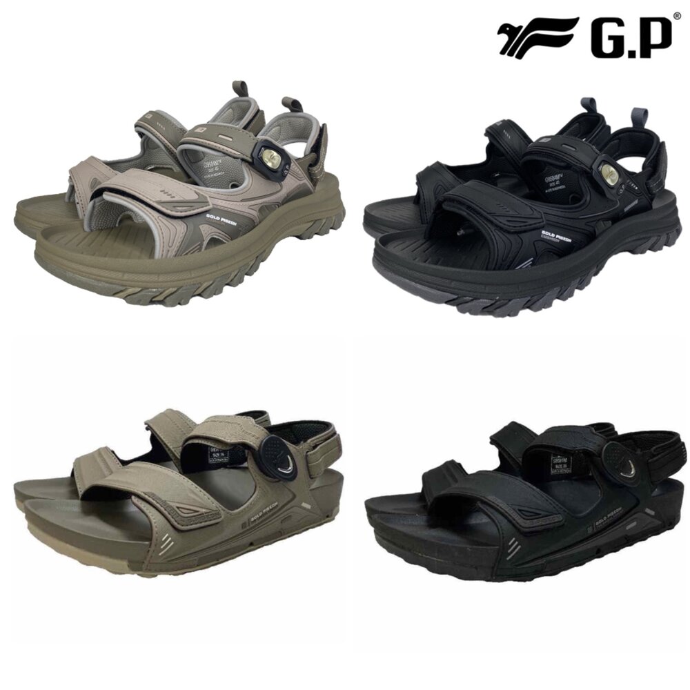 240829124238-GP 男人涼鞋 防水防滑 🔥現打九折🔥 耐磨超輕量 男用 新款 黑色 g9561m g9584M