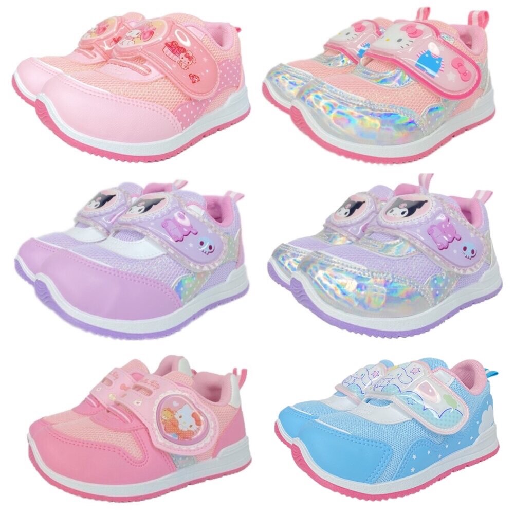 酷洛米 女童運動鞋 電燈鞋 台灣製 美樂蒂 凱蒂貓 16-21號 球鞋 封面照片