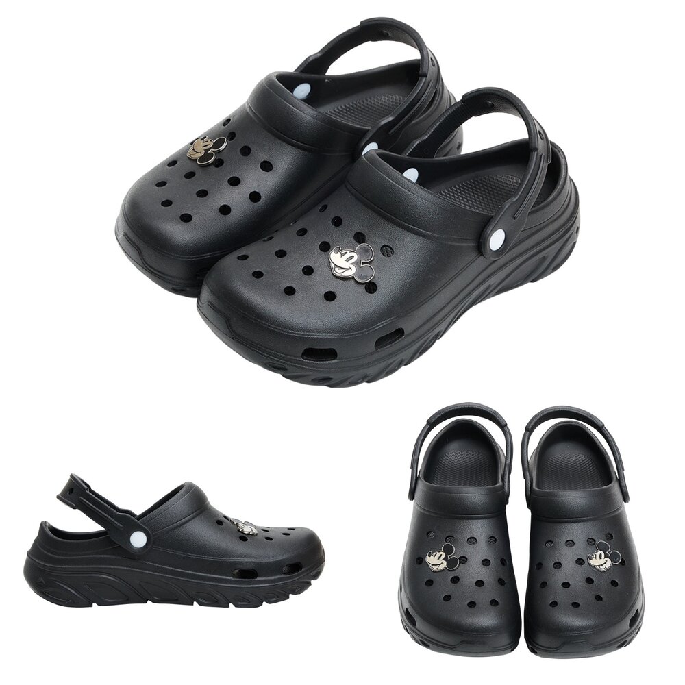 奇奇蒂蒂 女用厚底拖鞋 女洞洞鞋 15-25公分 迪士尼 親子鞋 涼拖鞋-圖片-7