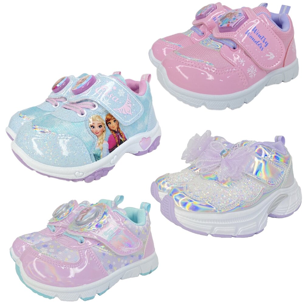 240918073935-冰雪奇緣 童鞋 運動鞋 女童球鞋 16-20號 迪士尼公主 型號41117