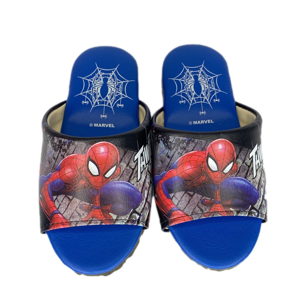 台灣製 兒童室內拖 室內鞋 拖鞋 地板拖 冰雪奇緣 蜘蛛人 男童 女童-圖片-4