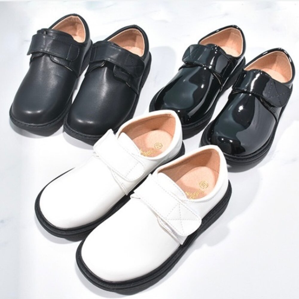 男童白皮鞋 表演鞋 花童鞋 全白 🔥現貨秒出🔥 兒童-圖片-4