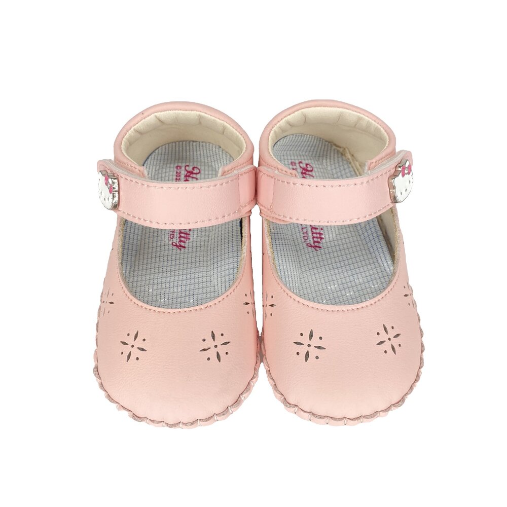 凱蒂貓 學步鞋 寶寶鞋 女童 Hellokitty 輕量柔軟抗菌防臭-圖片-4
