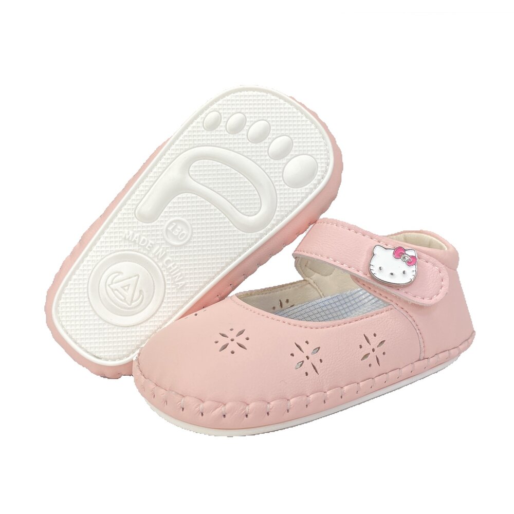 凱蒂貓 學步鞋 寶寶鞋 女童 Hellokitty 輕量柔軟抗菌防臭-圖片-5